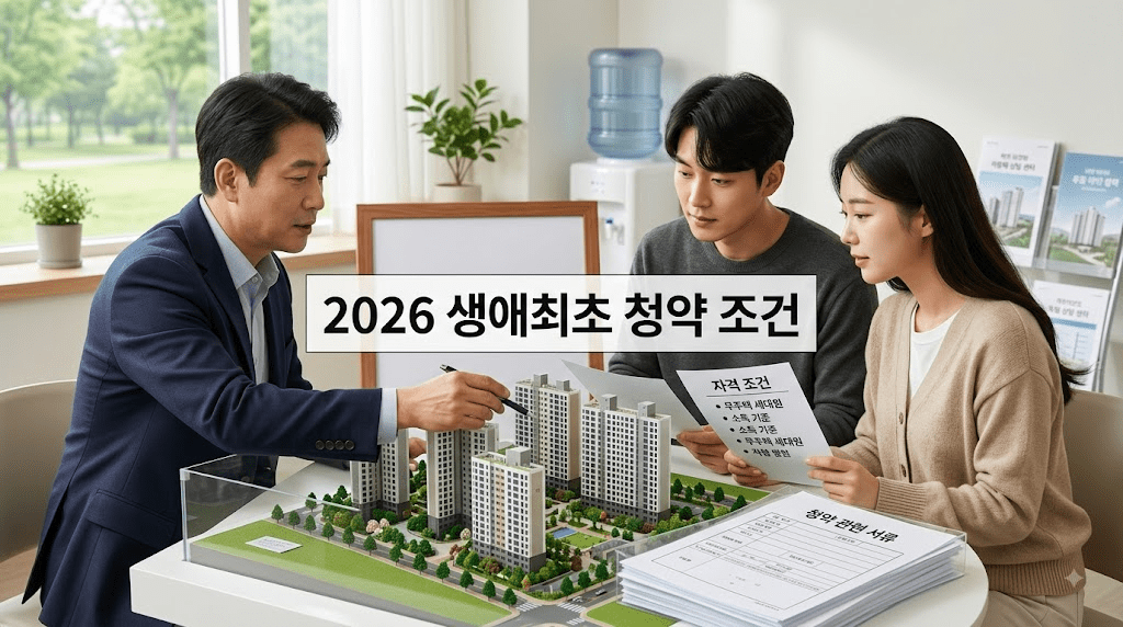2026 생애최초 청약 조건｜6월 개정 무주택·소득·1인가구 특별공급