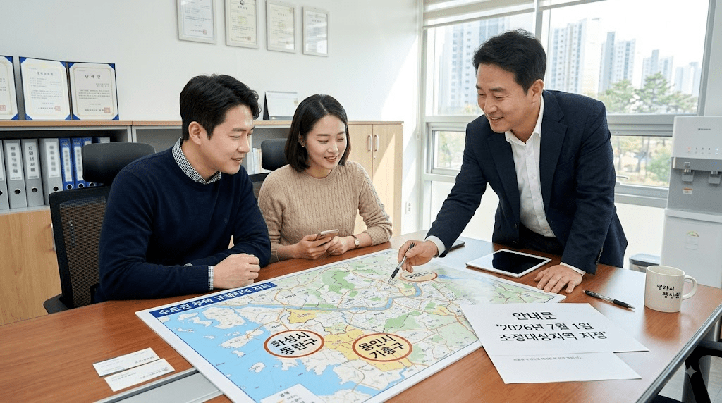 2026 조정대상지역 추가 지정|동탄구·용인 기흥구·구리시 규제 총정리