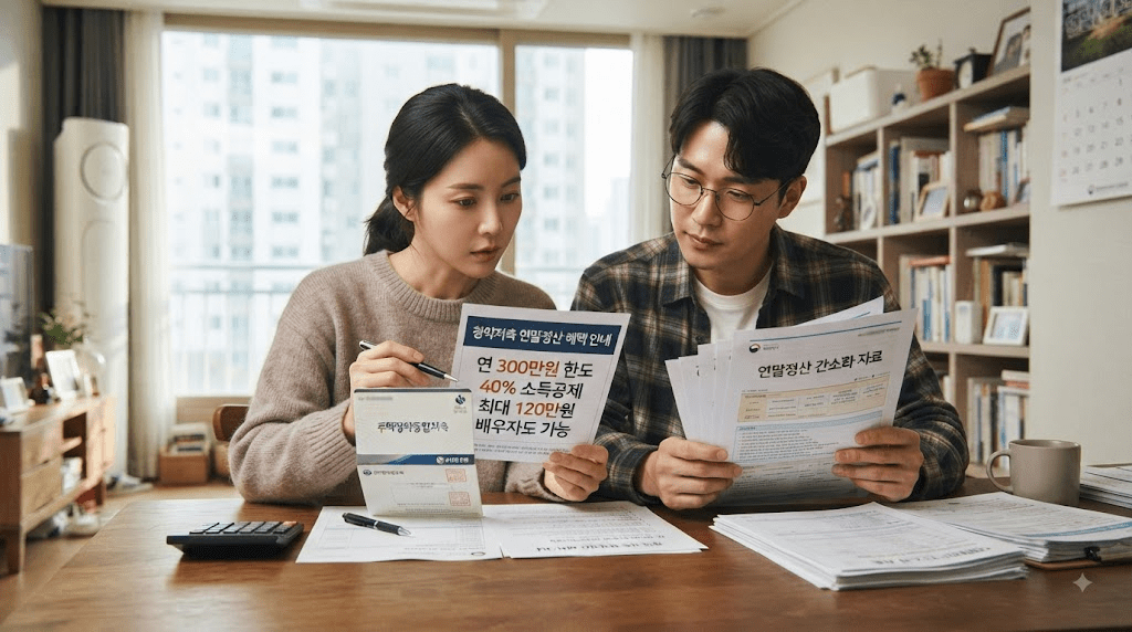 2026 주택청약종합저축 소득공제|연 300만원·40%·배우자 조건