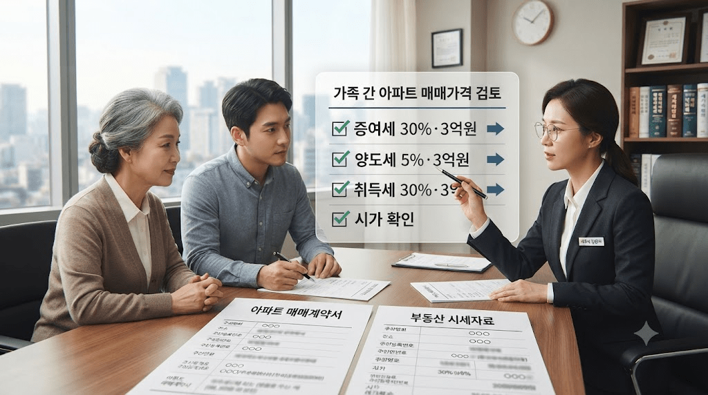회의 자리에서 자료를 검토하는 사람들
