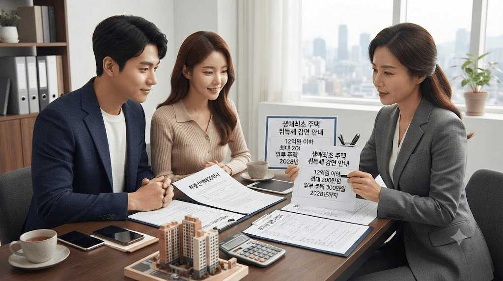 2026 생애최초 주택 취득세 감면｜12억원·최대 300만원 조건