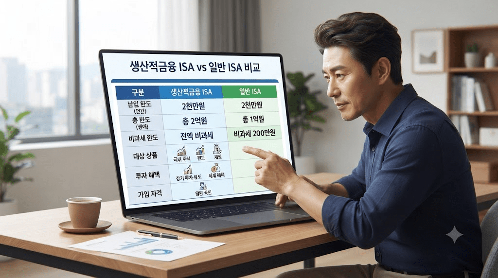 노트북 또는 컴퓨터 화면과 서류를 확인하는 남성