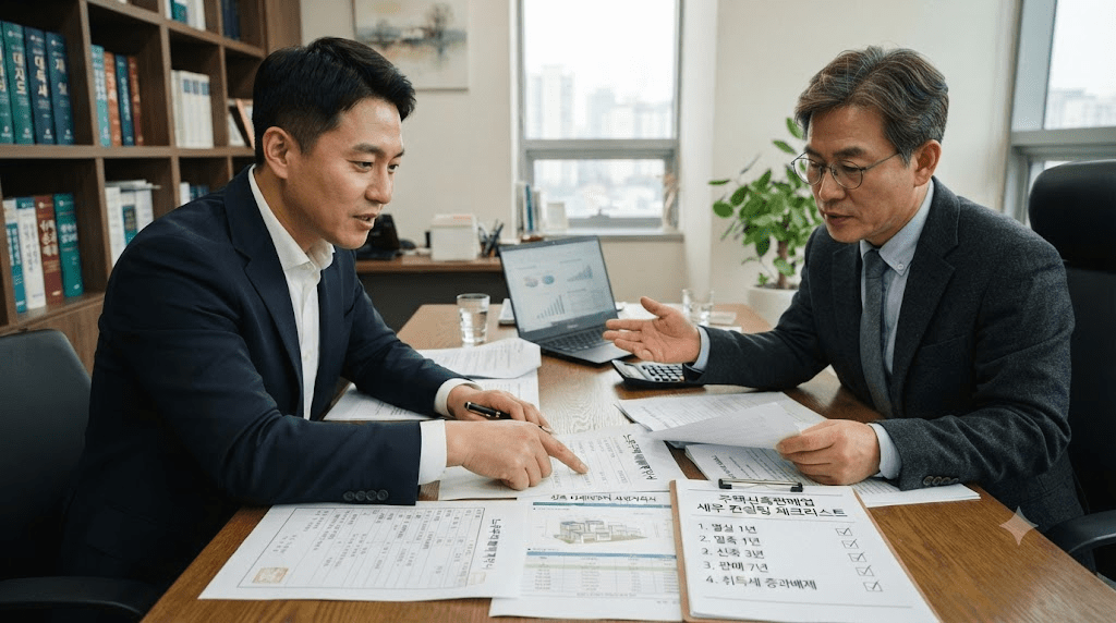 2026 주택신축판매업자 취득세 중과배제｜멸실 1년·신축 3년·판매 7년