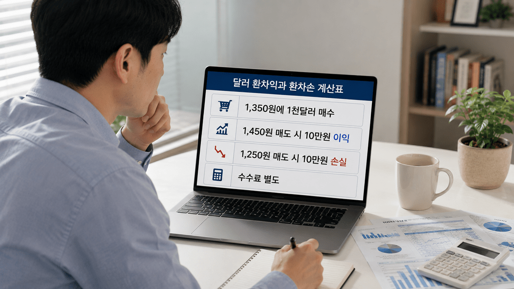 노트북 또는 컴퓨터 화면과 서류를 확인하는 남성