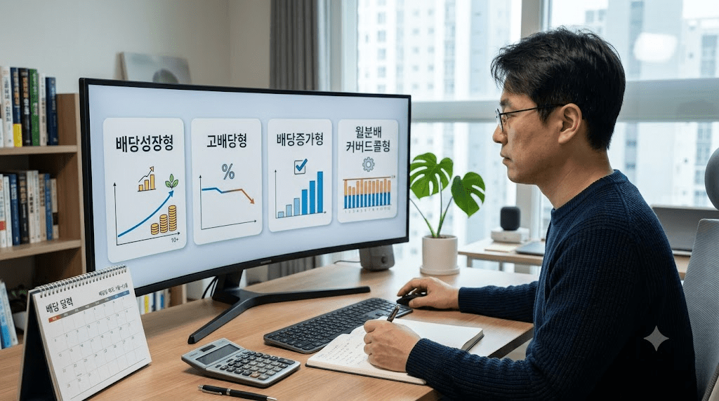노트북 또는 컴퓨터 화면과 서류를 확인하는 남성