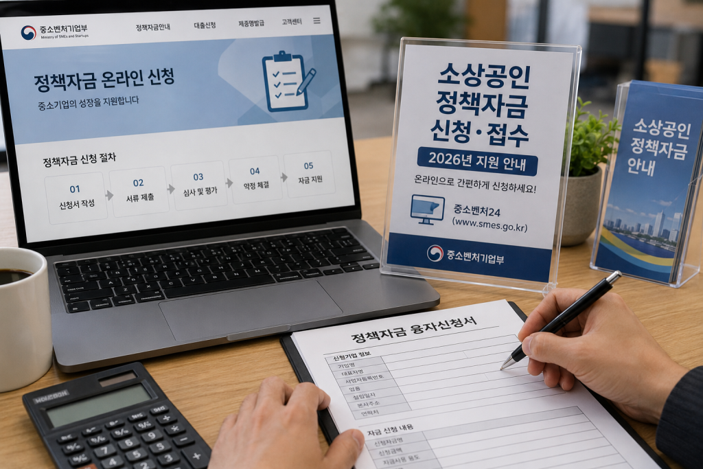 소상공인 성장촉진자금 신청 서류